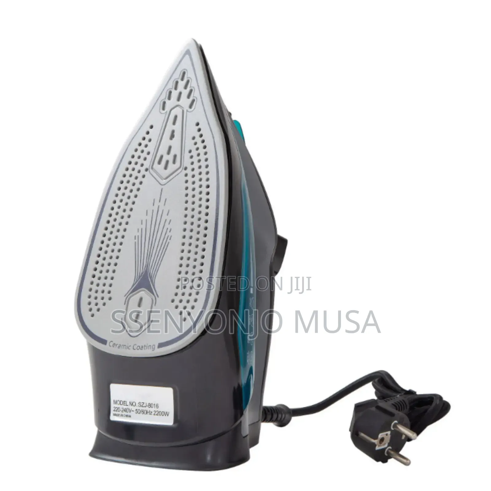 Winning Star St-6101 Professional 2200w Steam Iron – Ceramic Soleplate