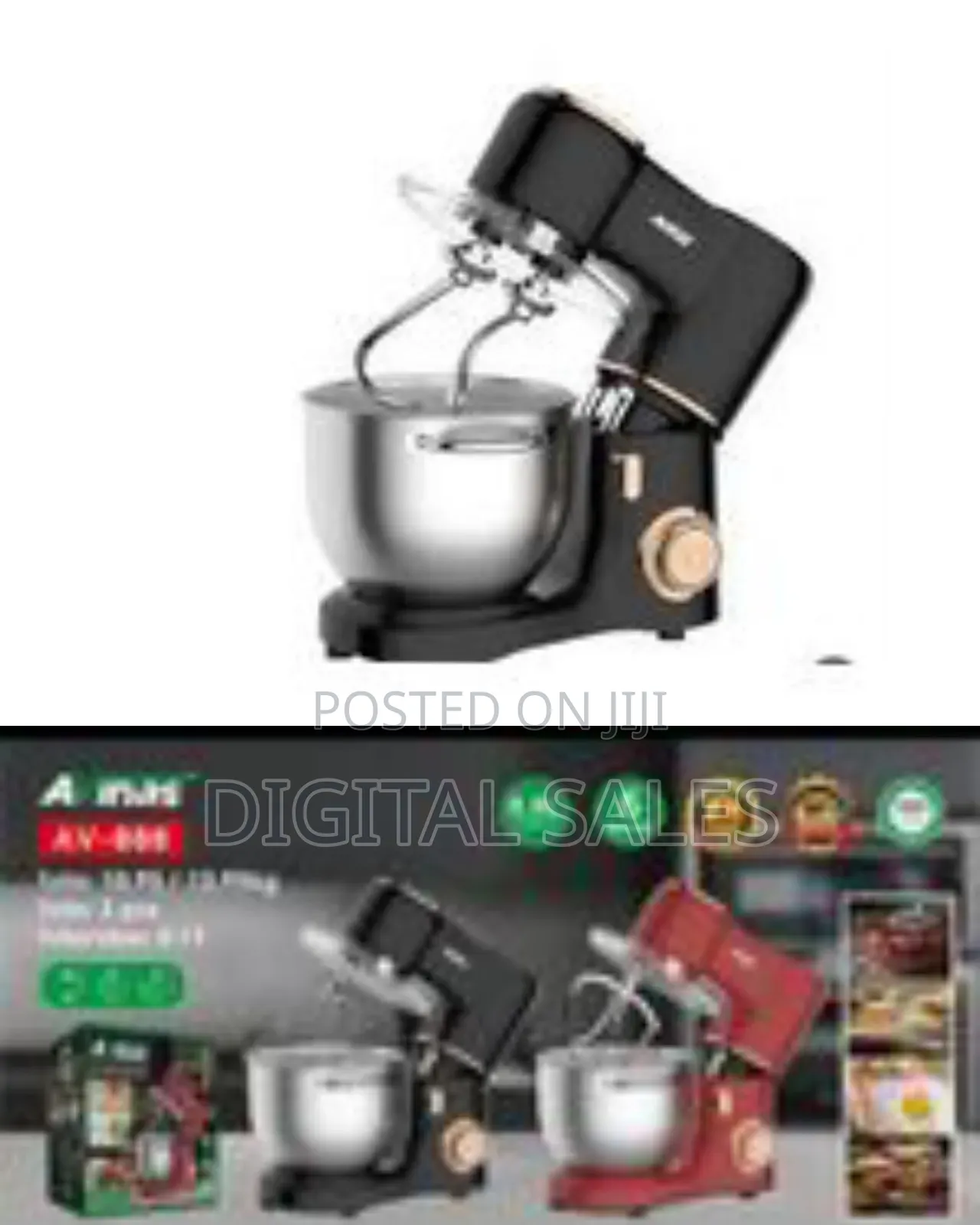 Avinas 8.8 Litres Stand Mixer 1800w Cake Mixer Electric