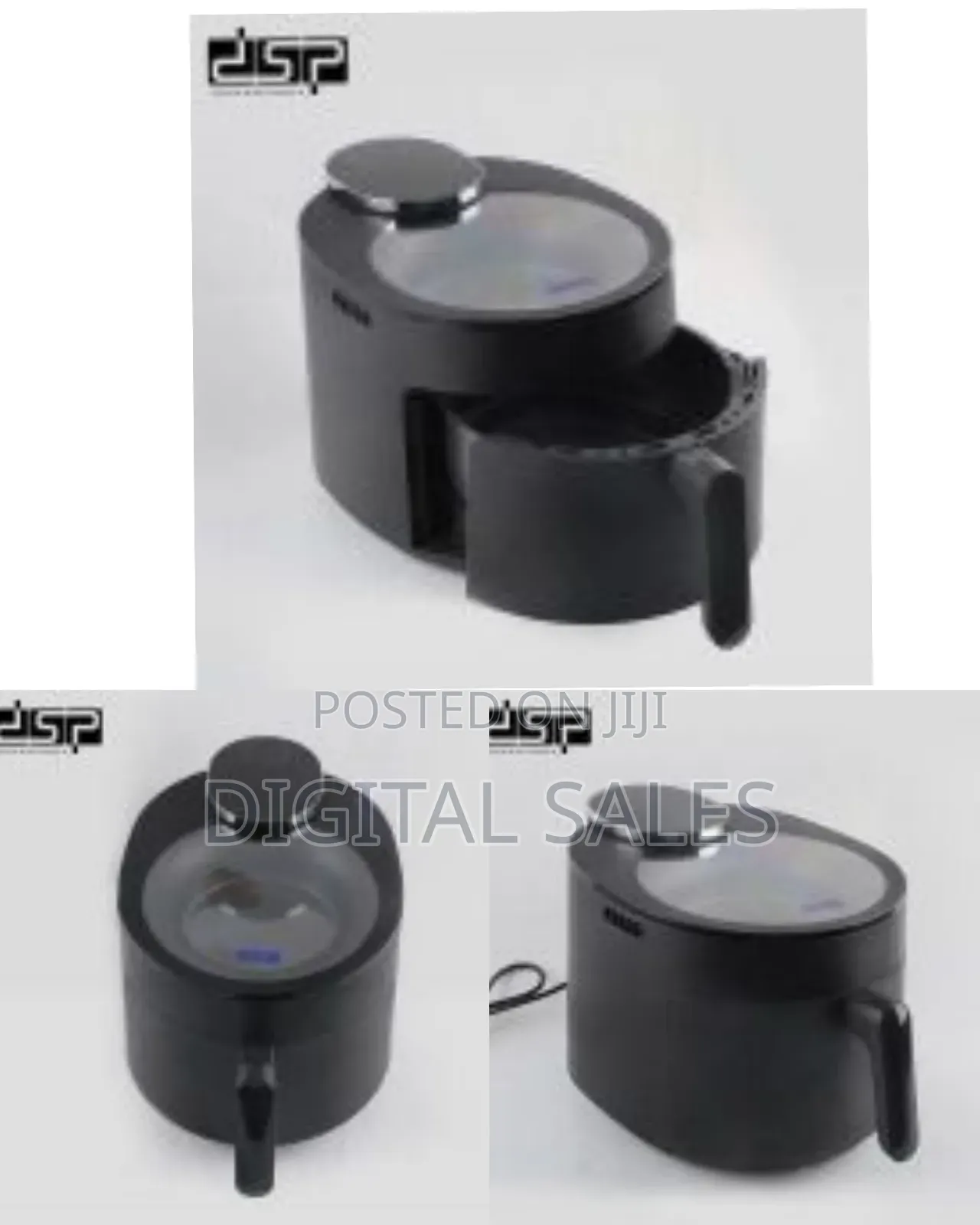 1500w Electric Air Fryer - 5l Oil