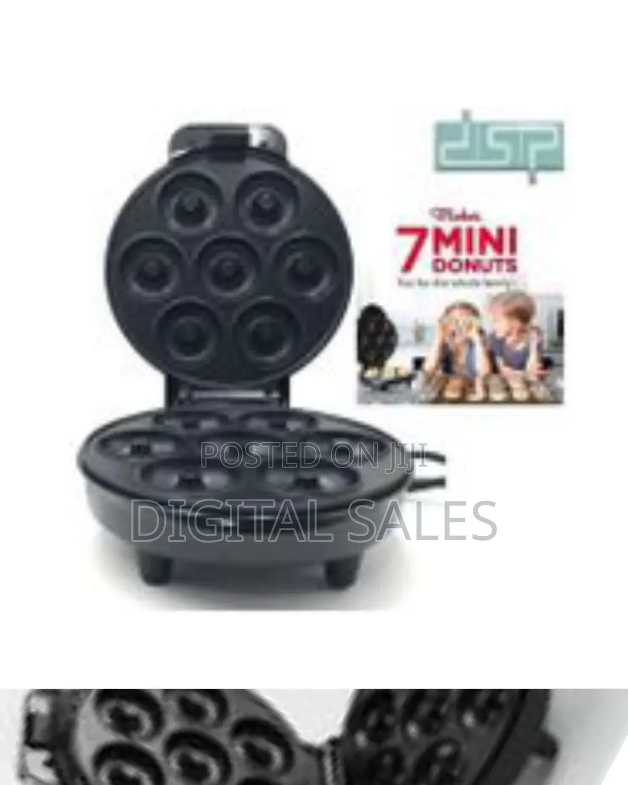 DSP 1 Piece of Round Mini Cookies Breakfast Electric Donut Maker