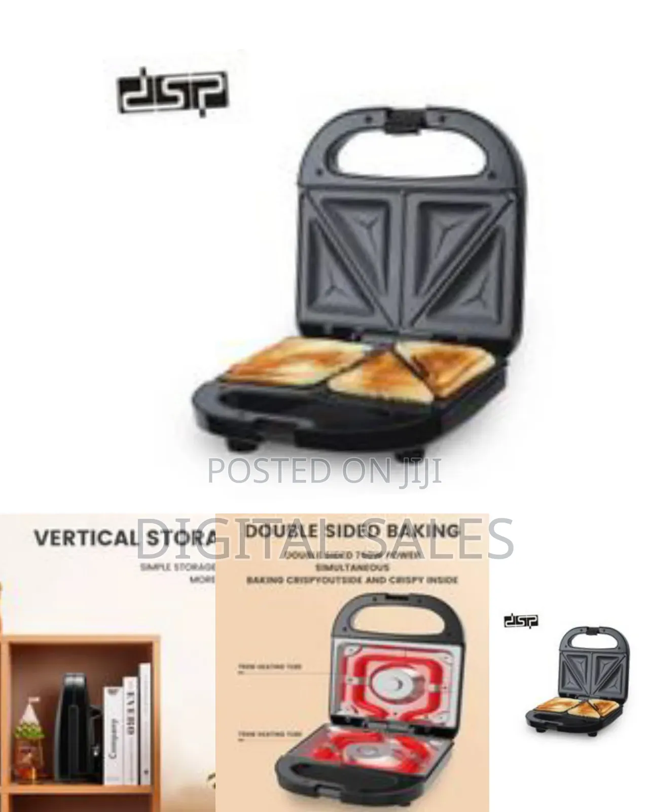 DSP Sandwich Makers Non-Stick Coating