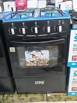 Winning Star 4-Burner Gas Stove With an Oven