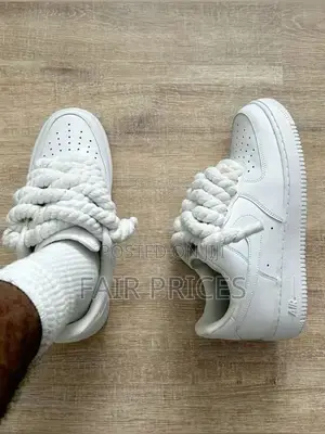 Black and White Airforces Avialable in All Laces Size 37-45