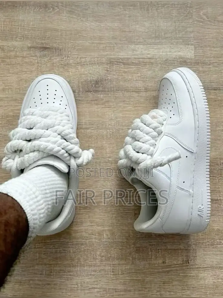 Black and White Airforces Avialable in All Laces Size 37-45