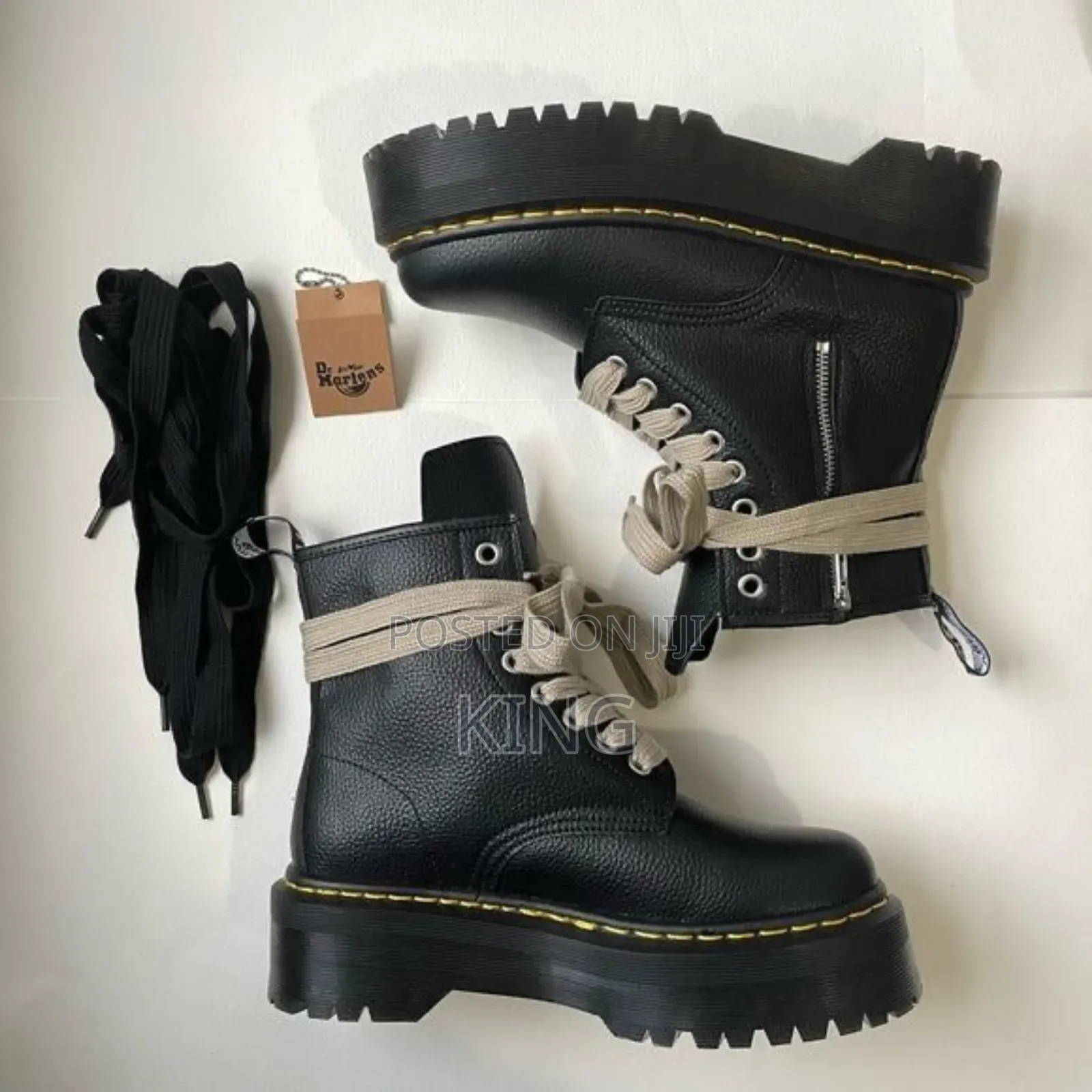 Dr. Martens X Rick Owens 1460 DMXL Megalace Boot