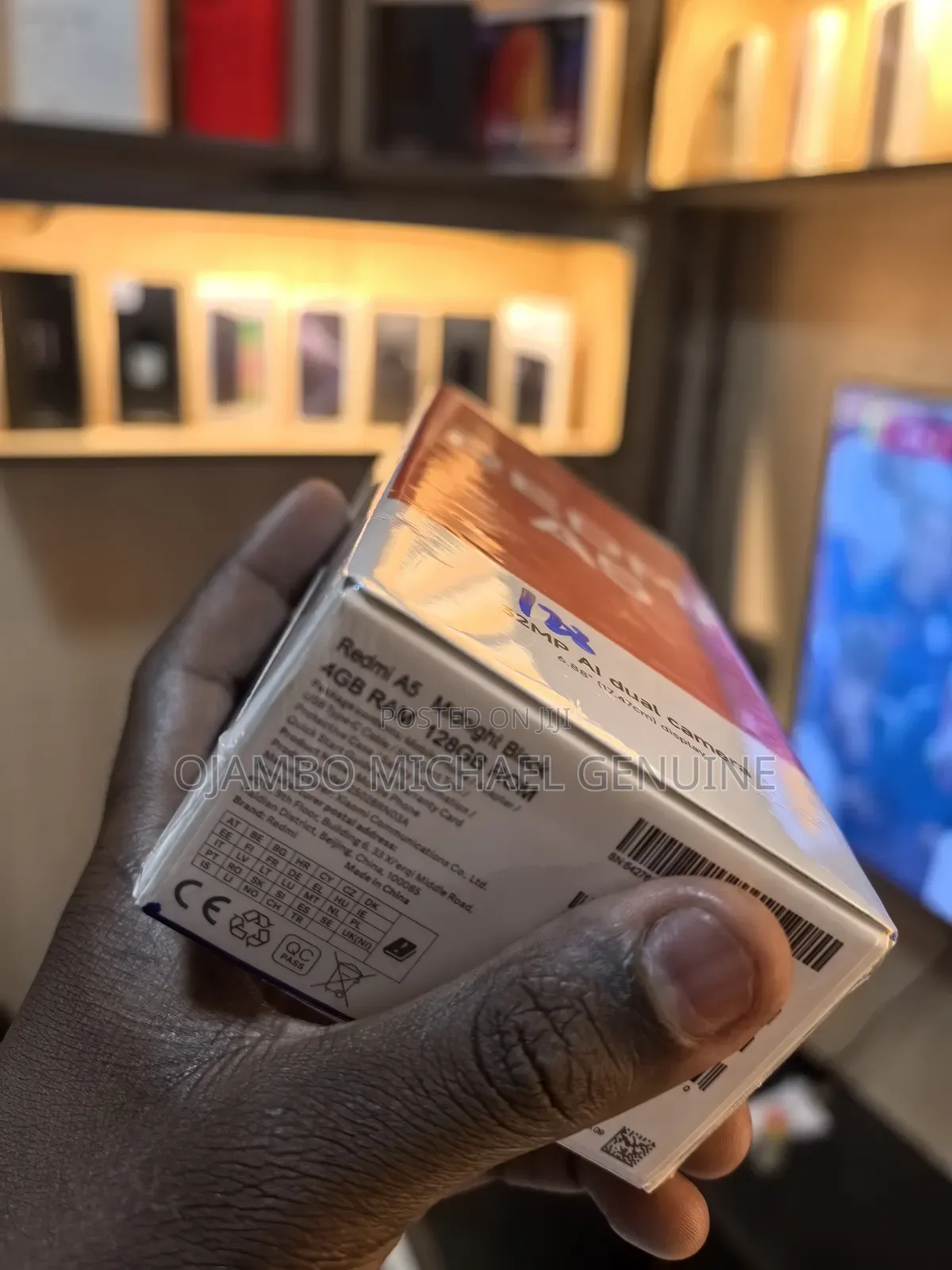 New Xiaomi Redmi A5 4G 128 GB Black