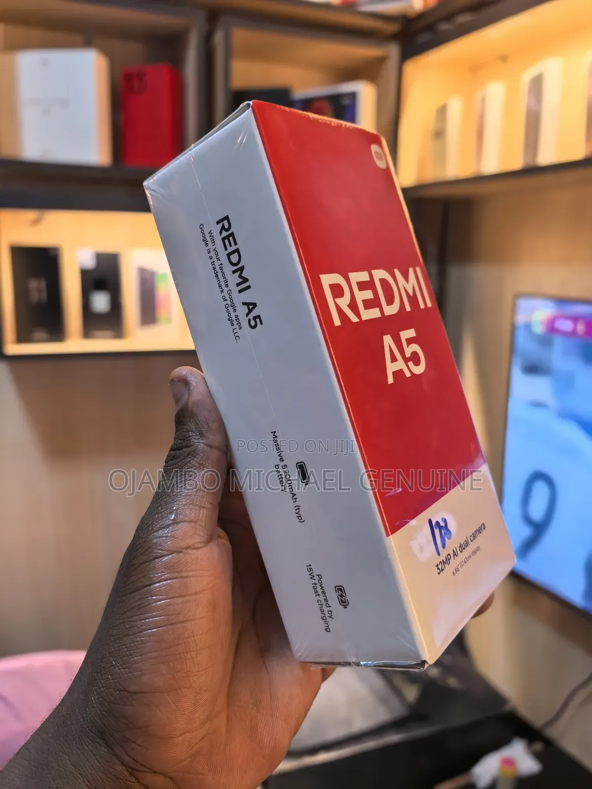 New Xiaomi Redmi A5 4G 128 GB Black