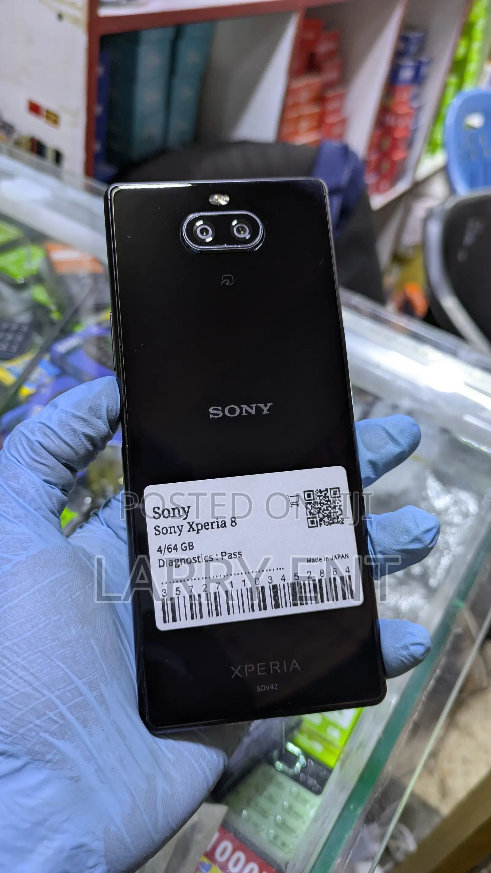 Sony Xperia 8 SOV42 64 GB Black