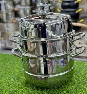 3-tier Food Steamer With Timer 32cm – Fast & Healthy Cooking
