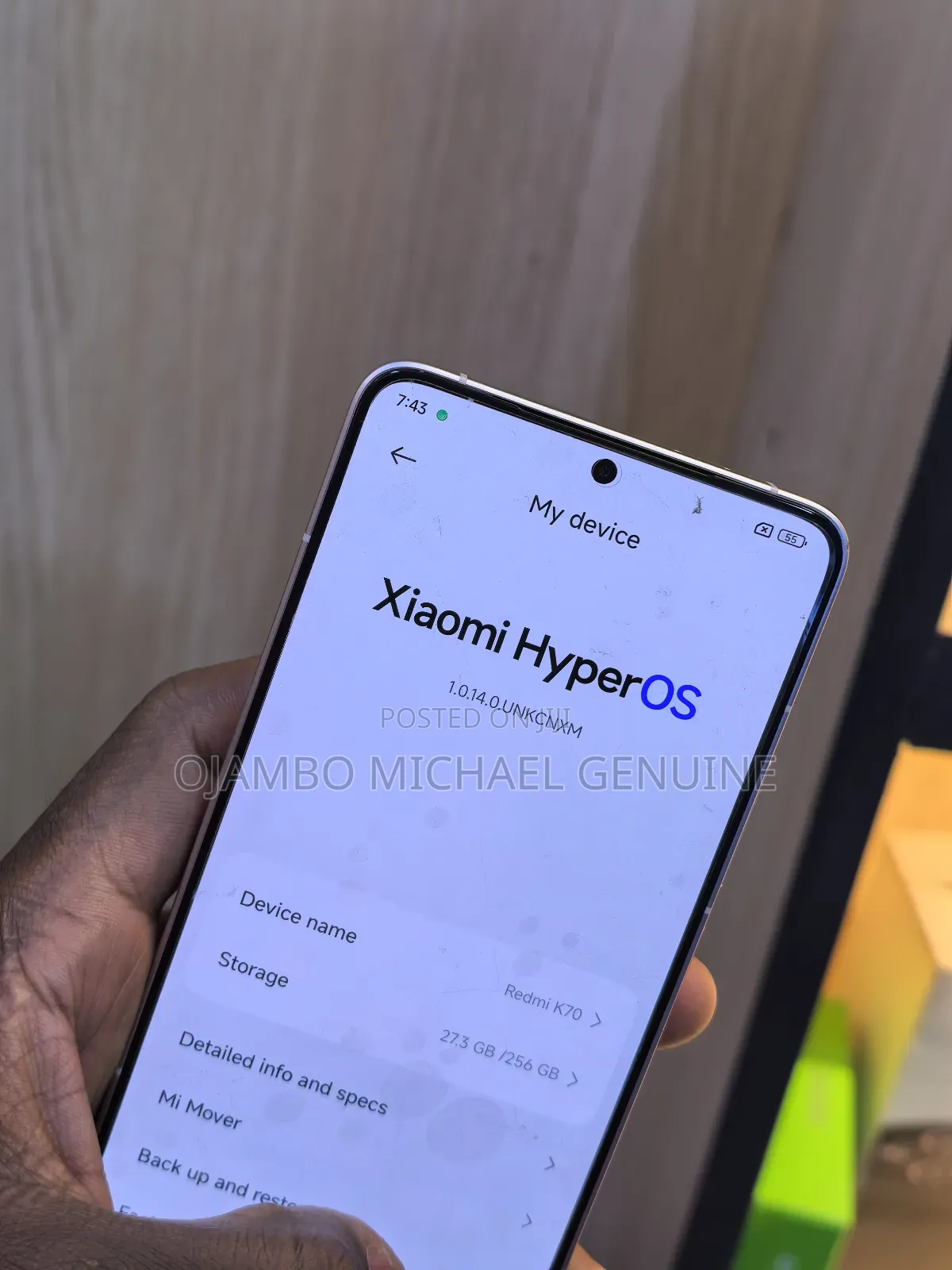 Xiaomi Redmi K70 256 GB Silver