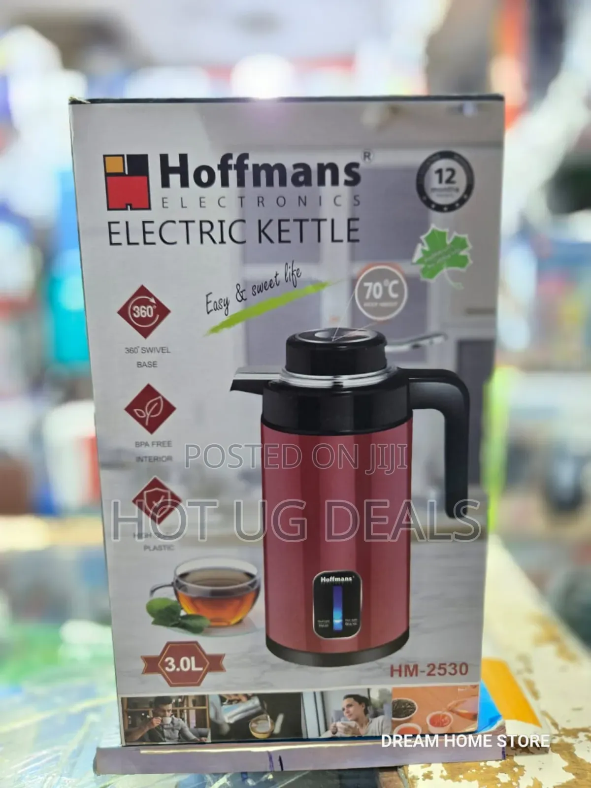 Hoffmans 3l Pacolator(Water Heater)And Flask