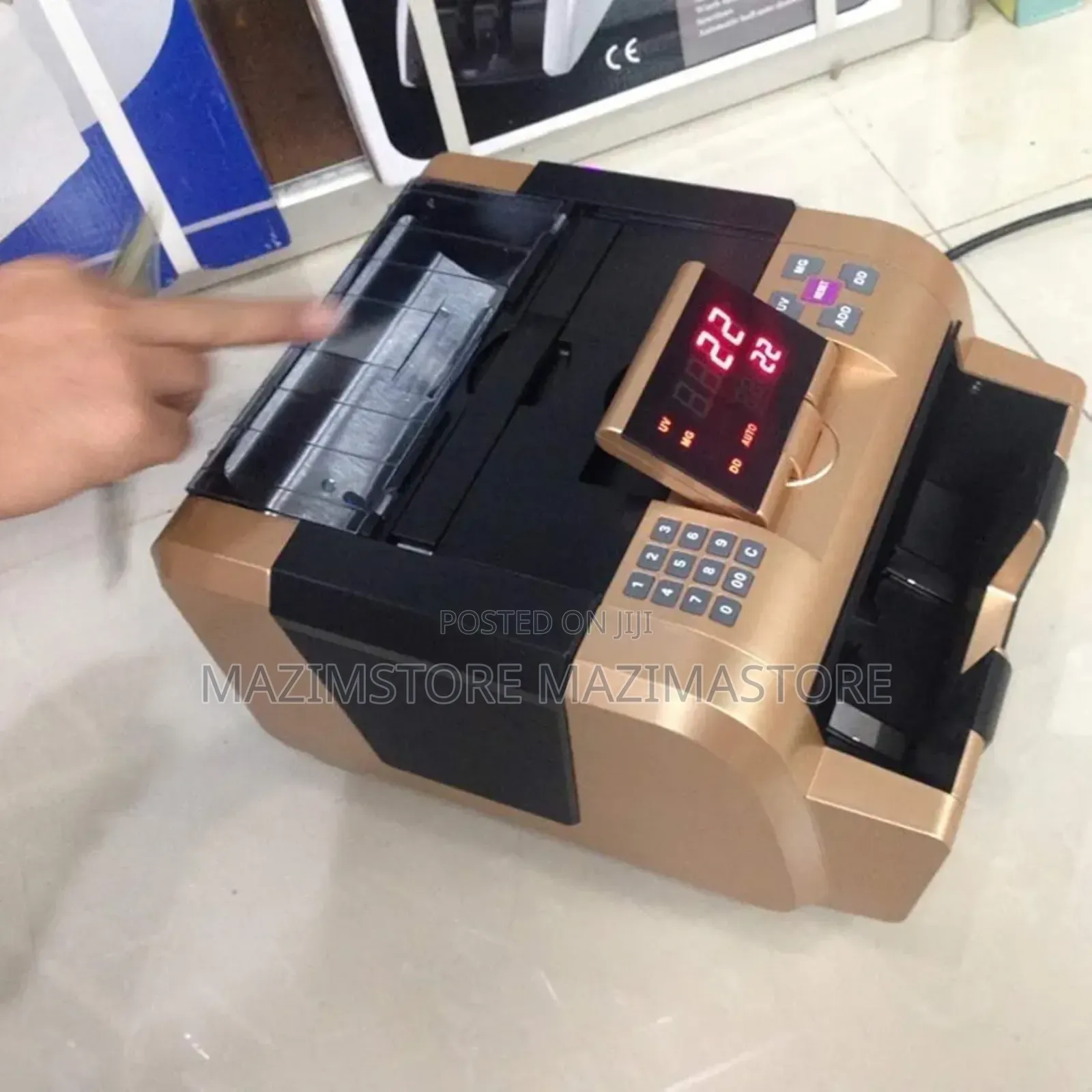 Fast Bill Counter With a Speed of 900 Notes Per Minute