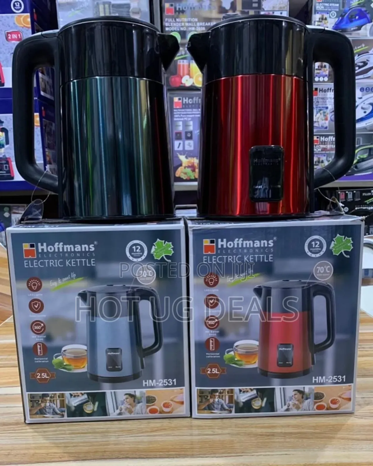 Hoffmans 3l Pacolator(Water Heater)And Flask