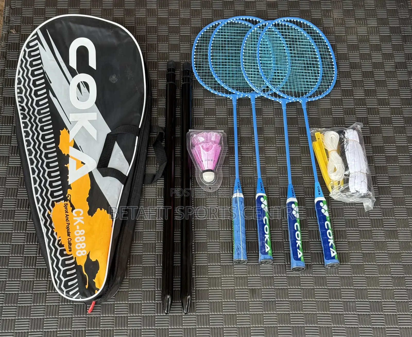 Badminton Racket Full Kit (Coka Brand)