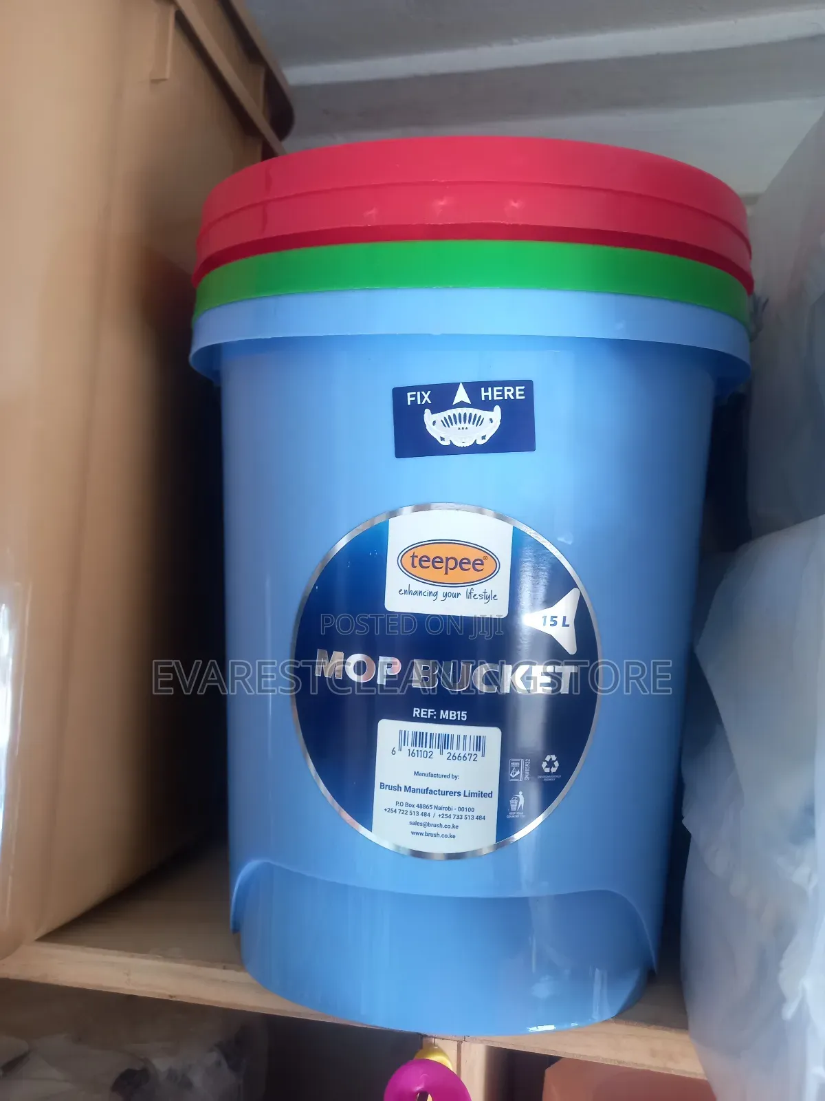 Mop Bucket Teepee