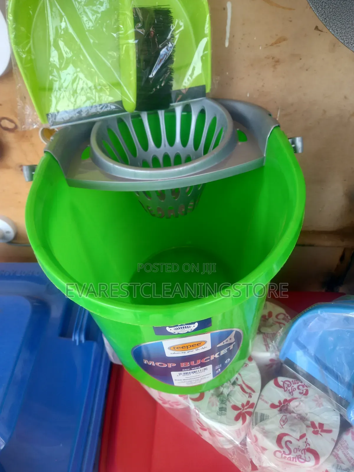 Mop Bucket Teepee