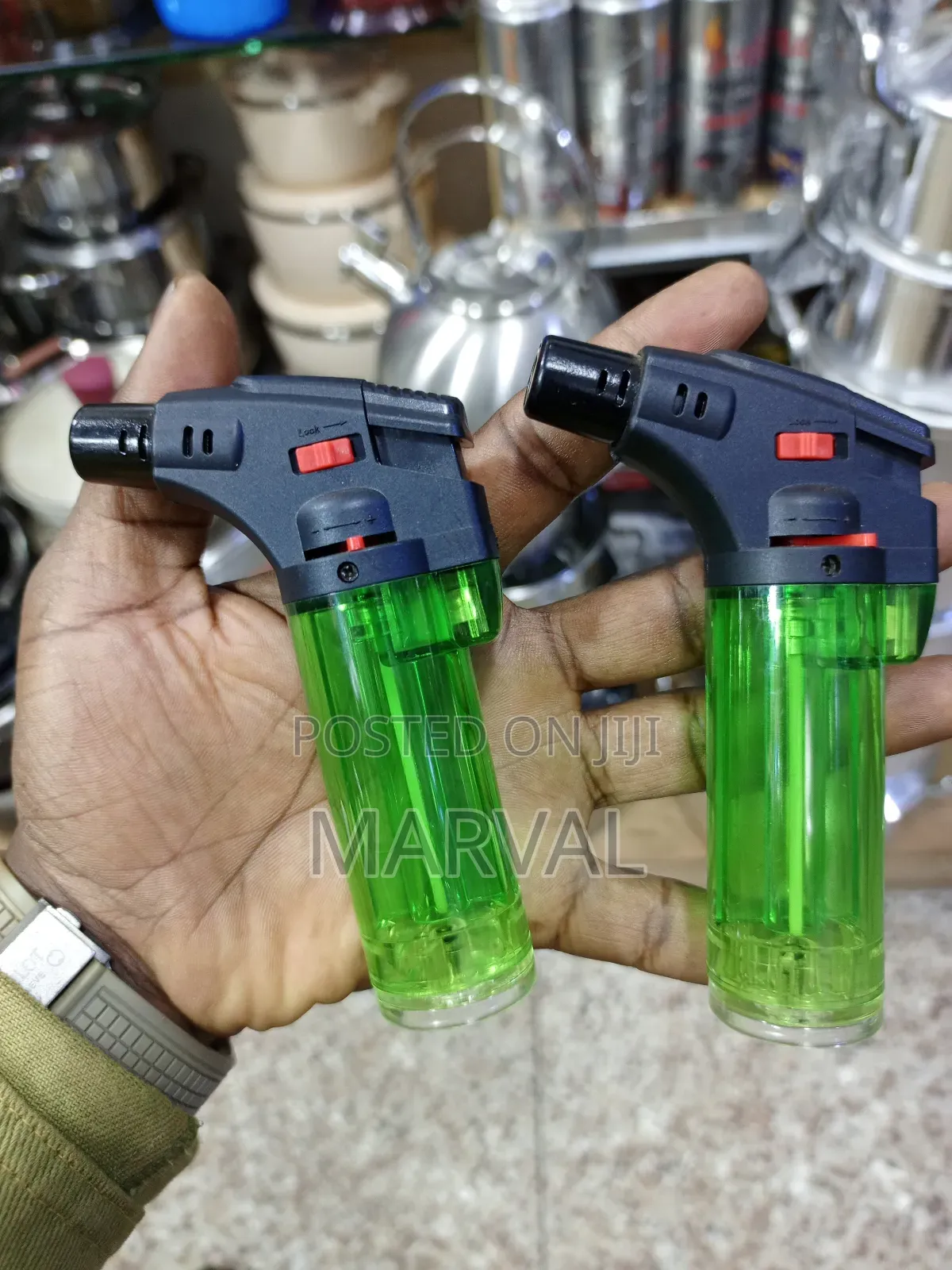 Refillable Butane Jet Torch Lighters