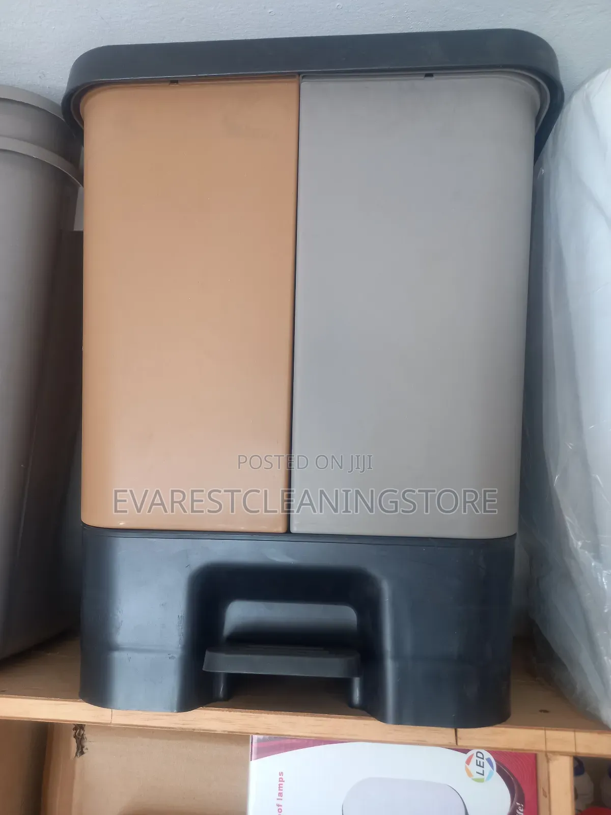 Pedal Dust Bin Double Chest