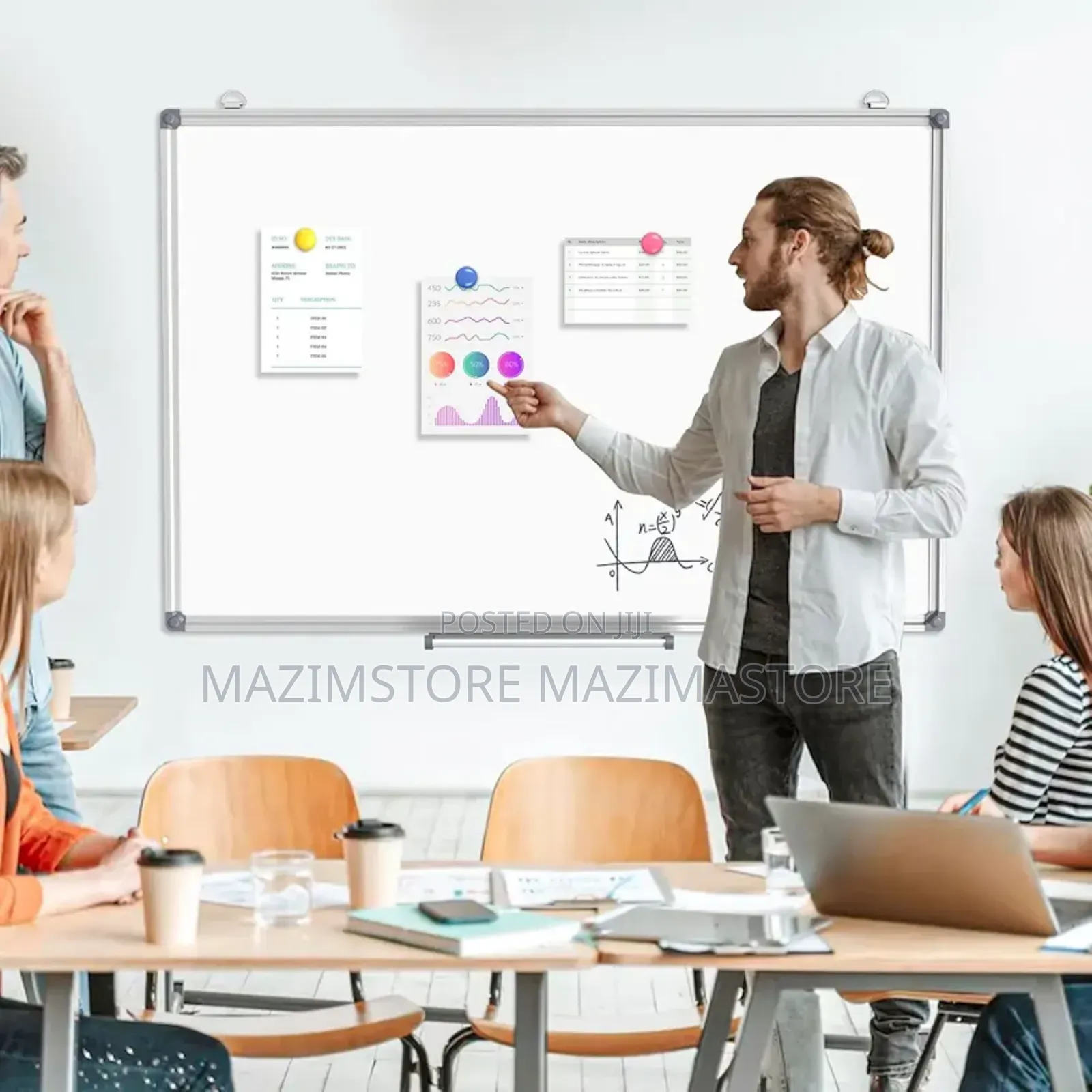 Magnetic Whiteboard 90cm X 120cm