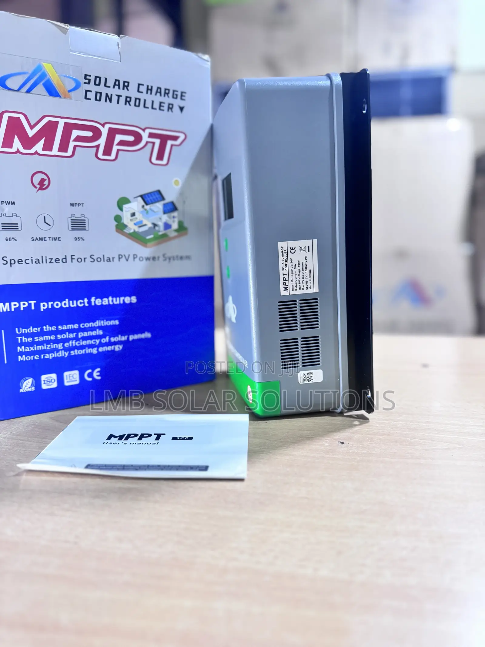 50amps MPPT Solar Charge Controller