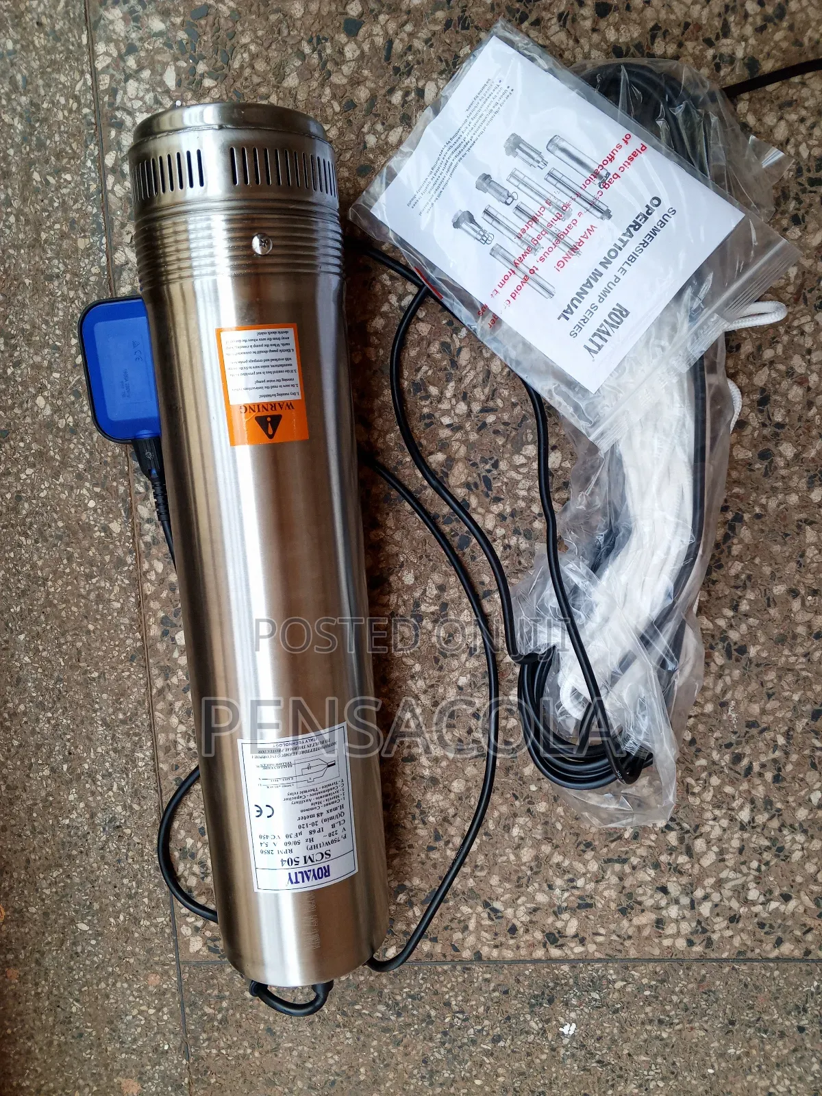 48m (158feet) Submersible Water Pump