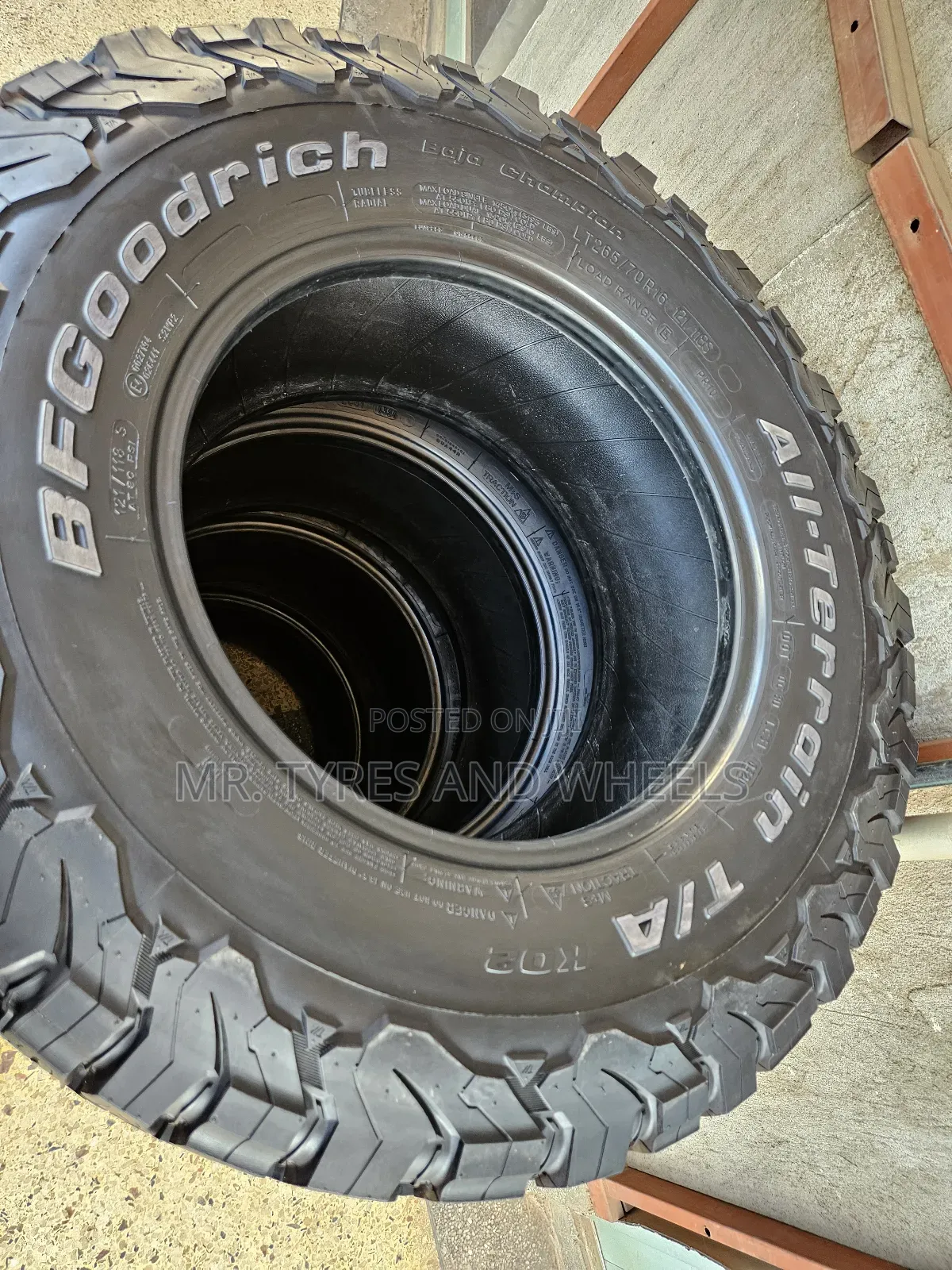 265 70 R16 Bf Goodrich Tires for Big Boys Available in Stock Now Order