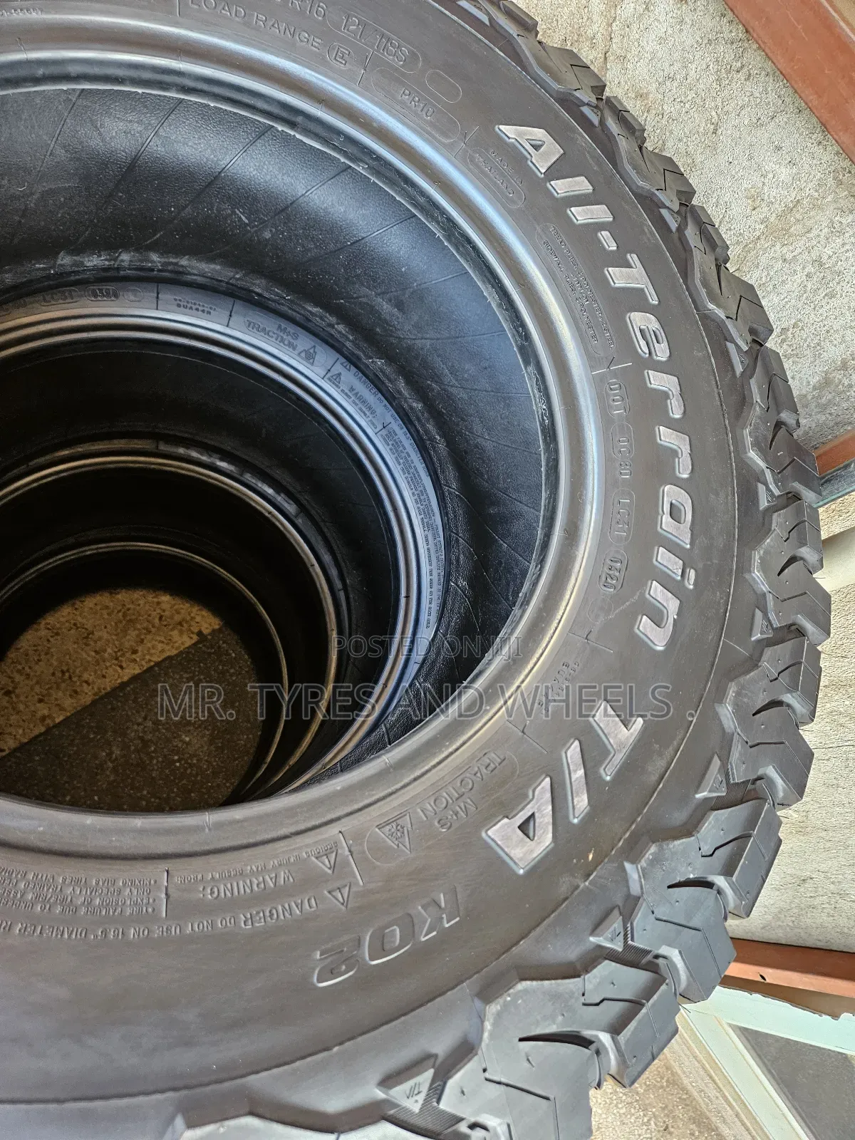 265 70 R16 Bf Goodrich Tires for Big Boys Available in Stock Now Order