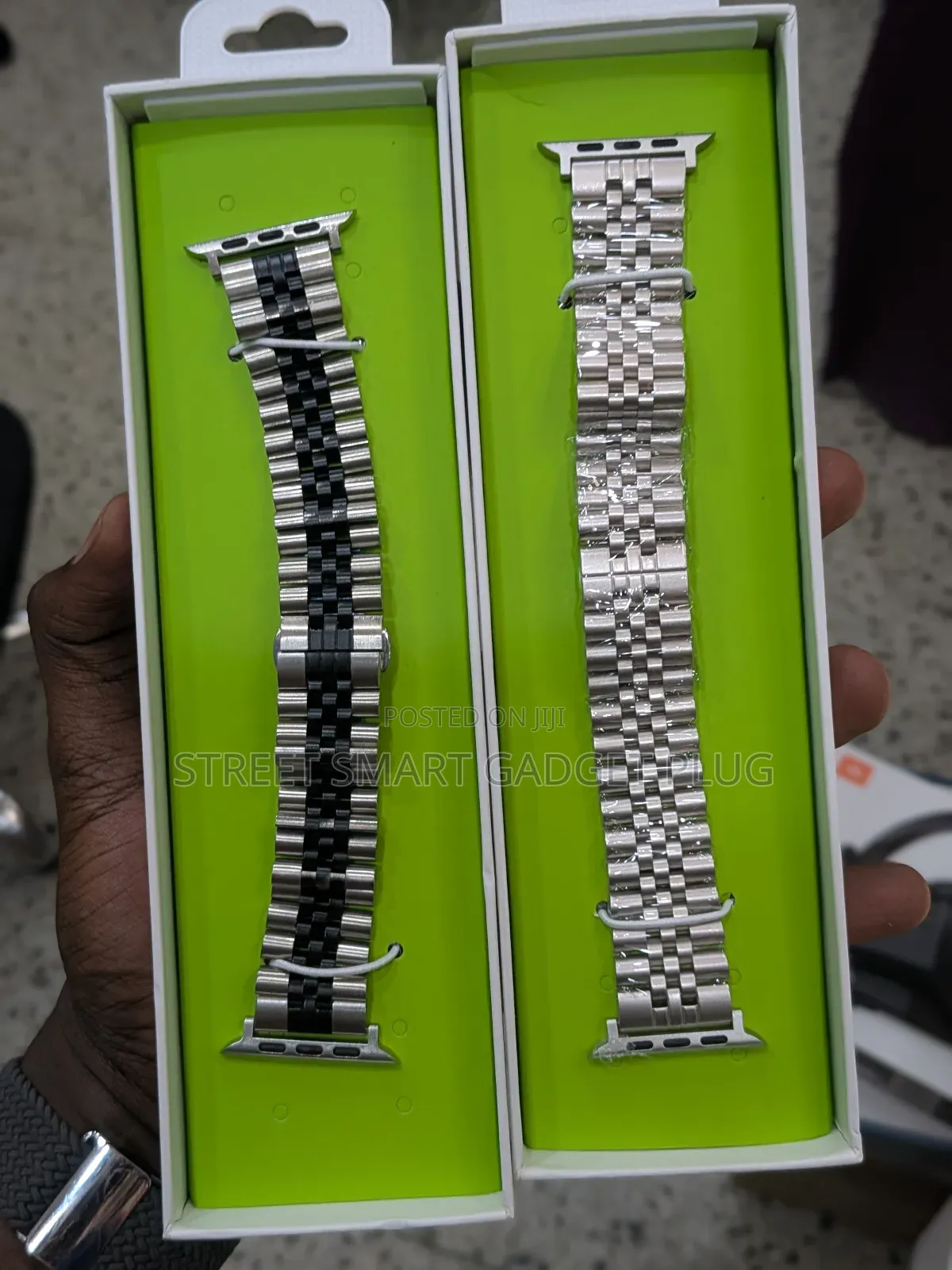 Stainless Chain Apple Watch Straps (42mm-49mm)