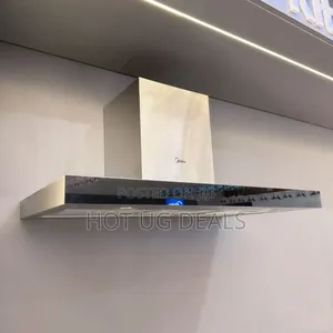 Midea Wall-mounted T-shaped Cooker Hood, 90cm – Stainless Steel