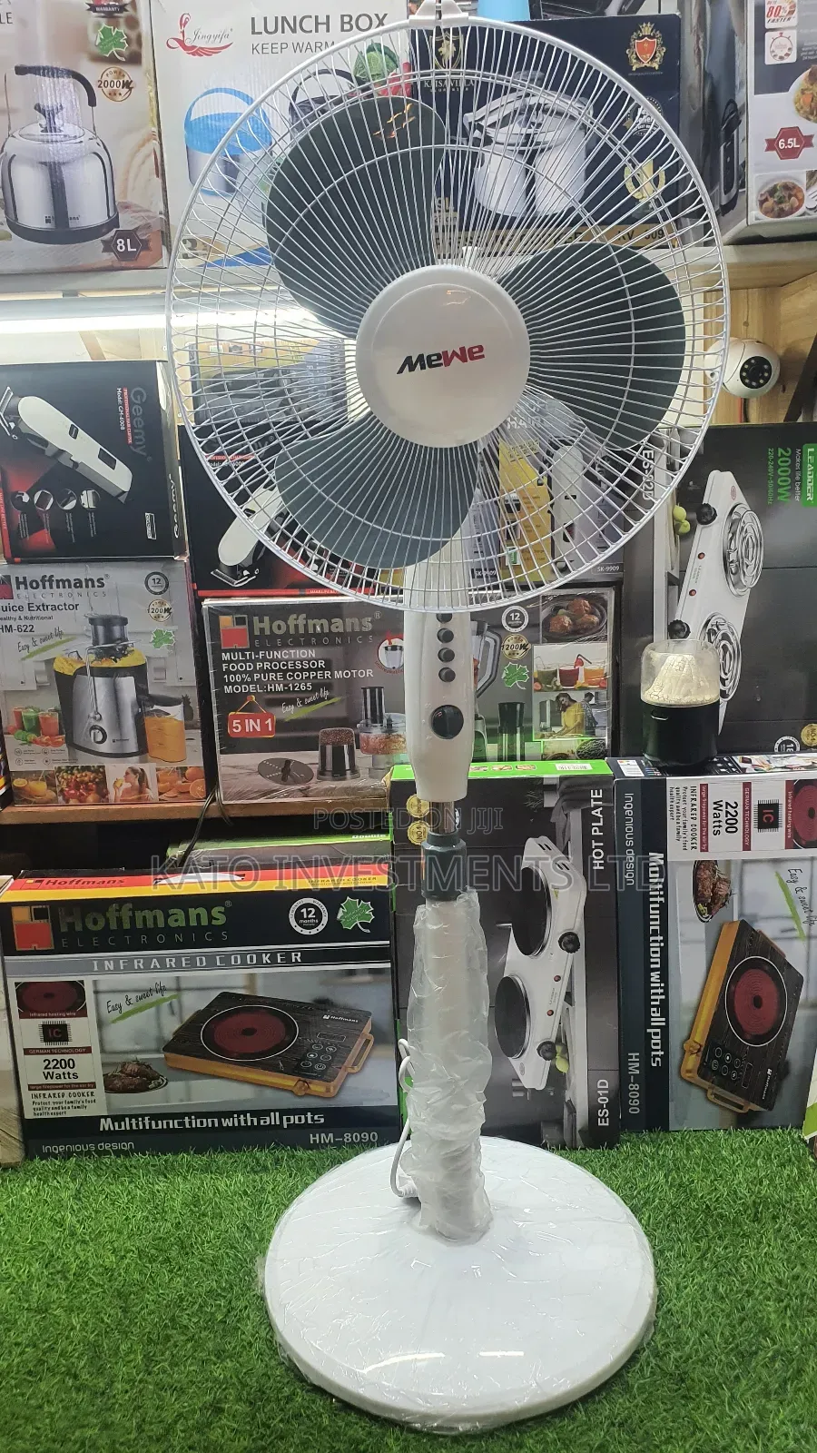 Mewe Stand Fan With Timer