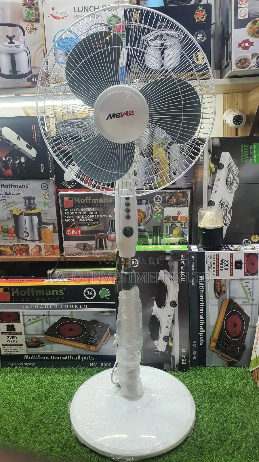 Mewe Stand Fan With Timer