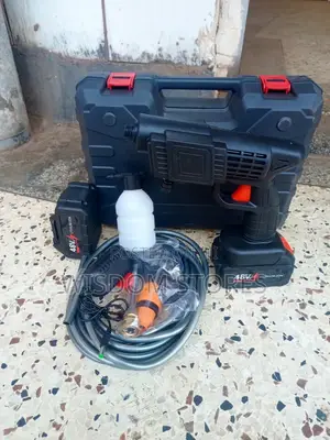 Portable High-Pressure Washer.