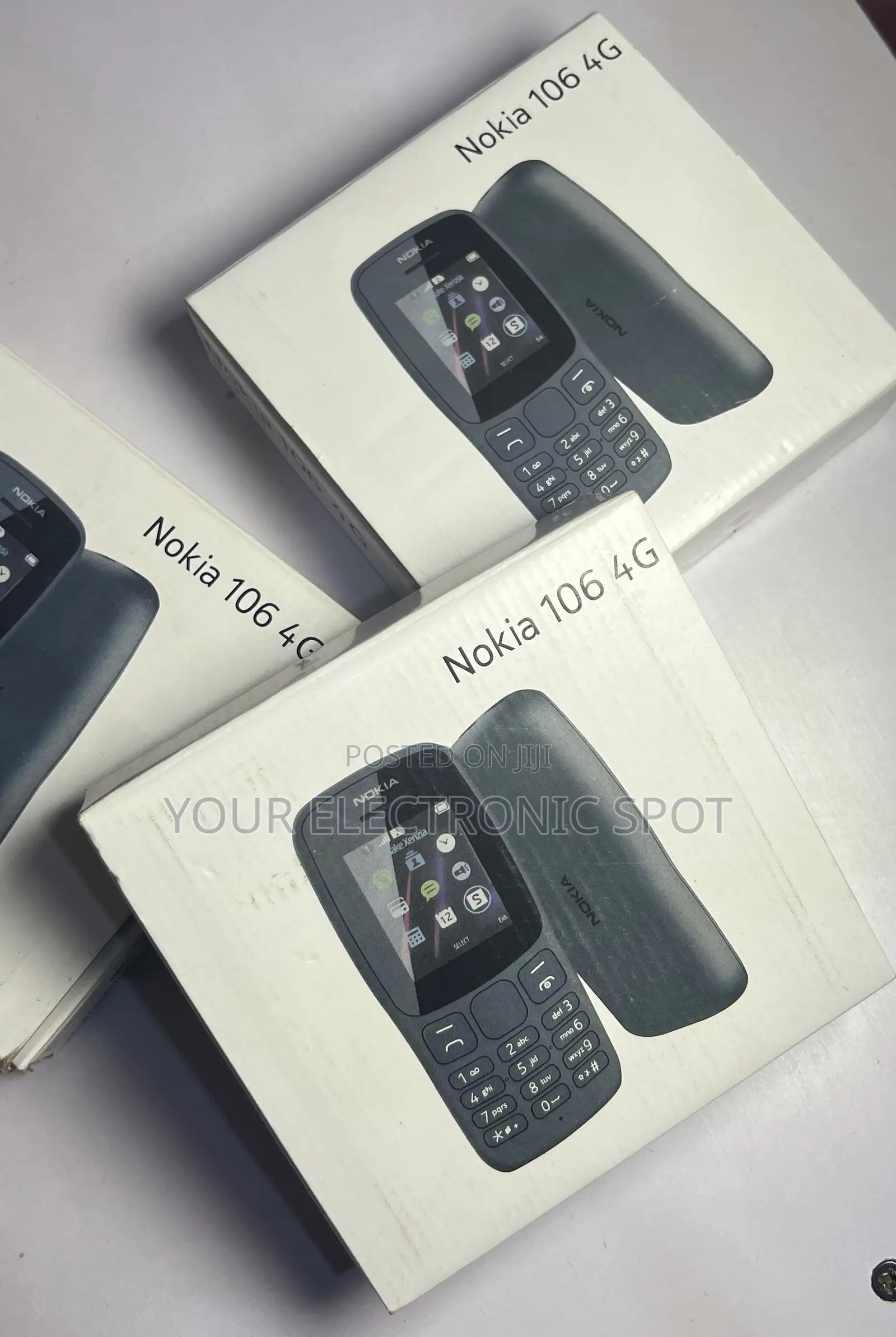 New Nokia 106 Black
