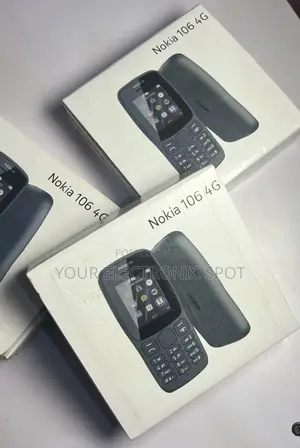 New Nokia 106 Black