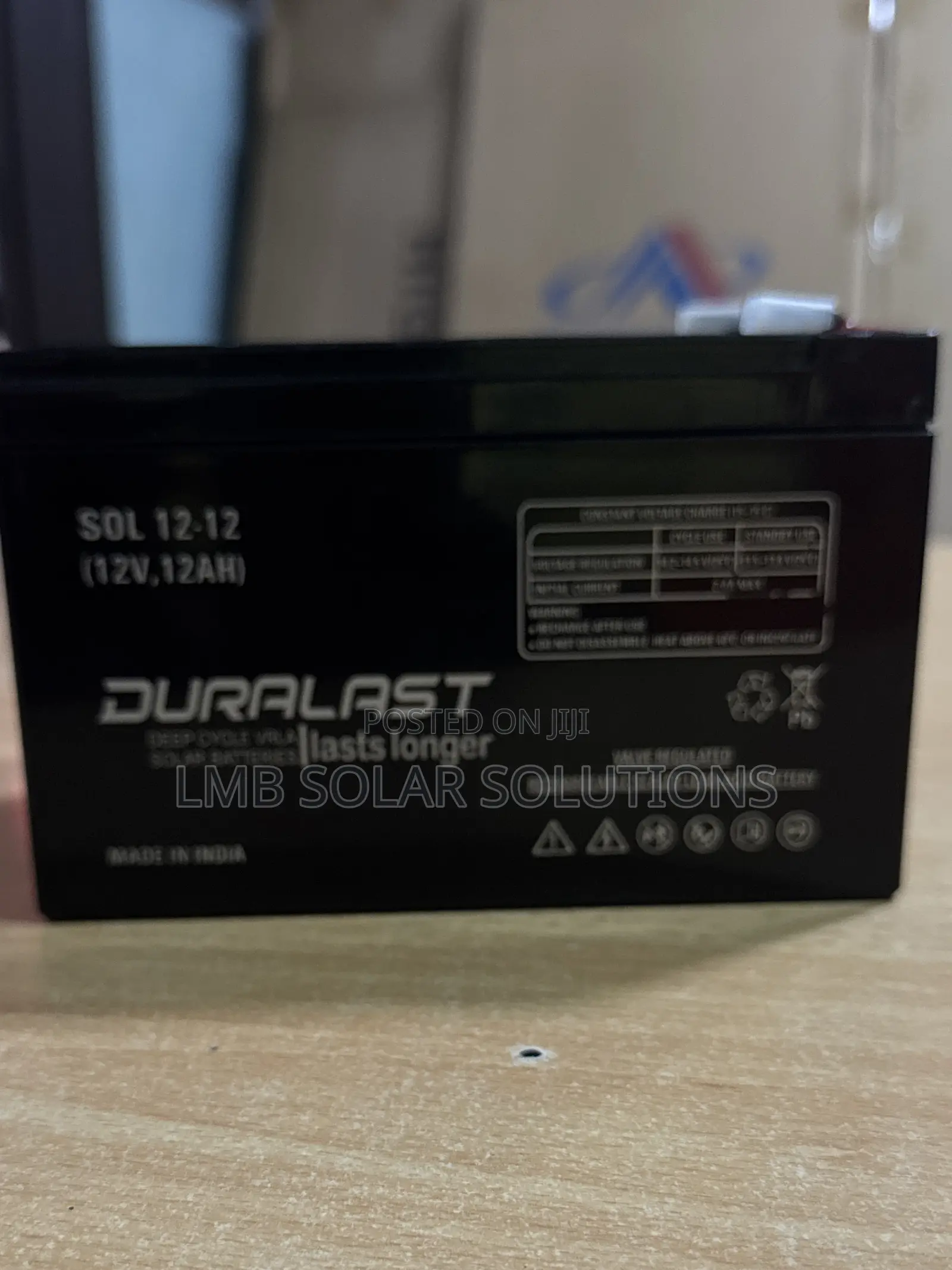 12v /12ah Duralast Battery