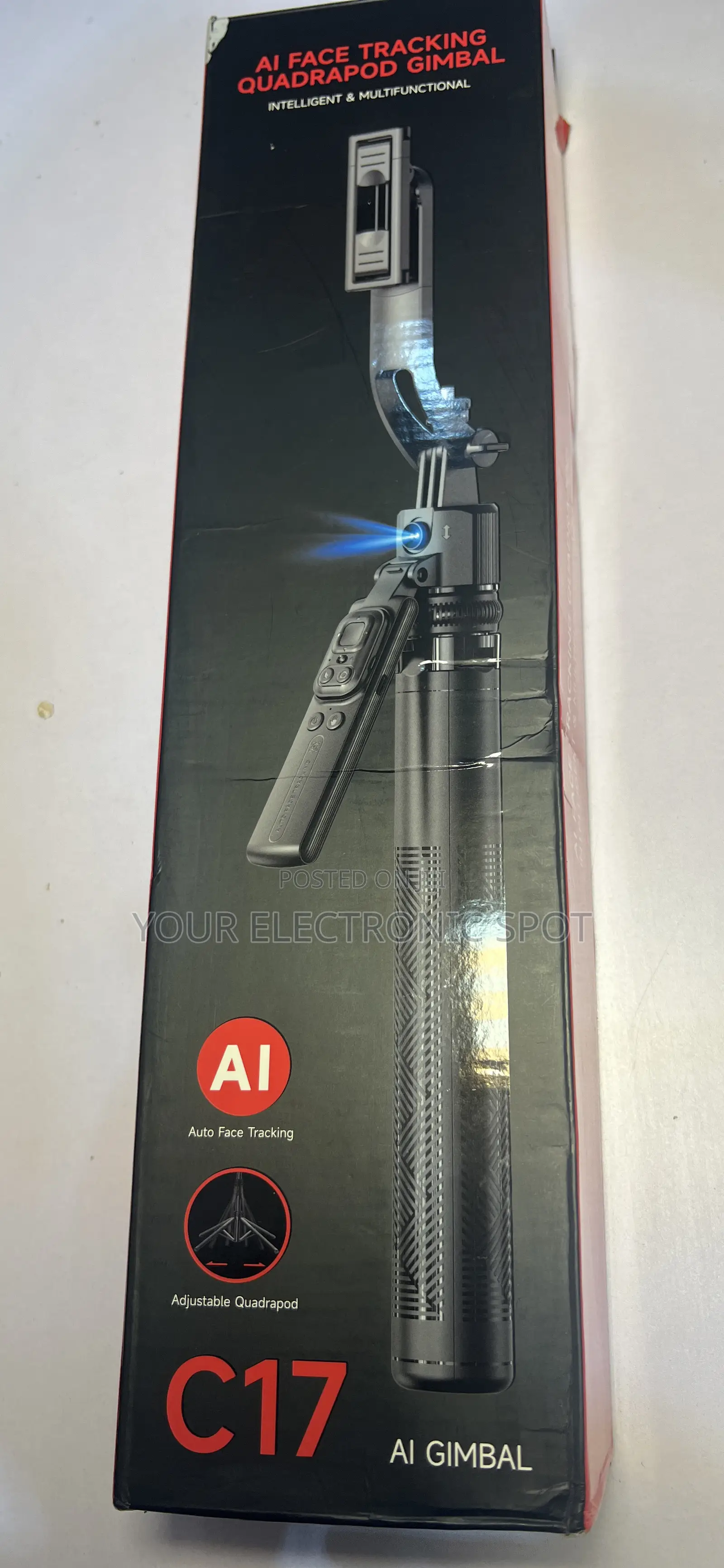 Ai Face Tracking Quadrapod Gimbals
