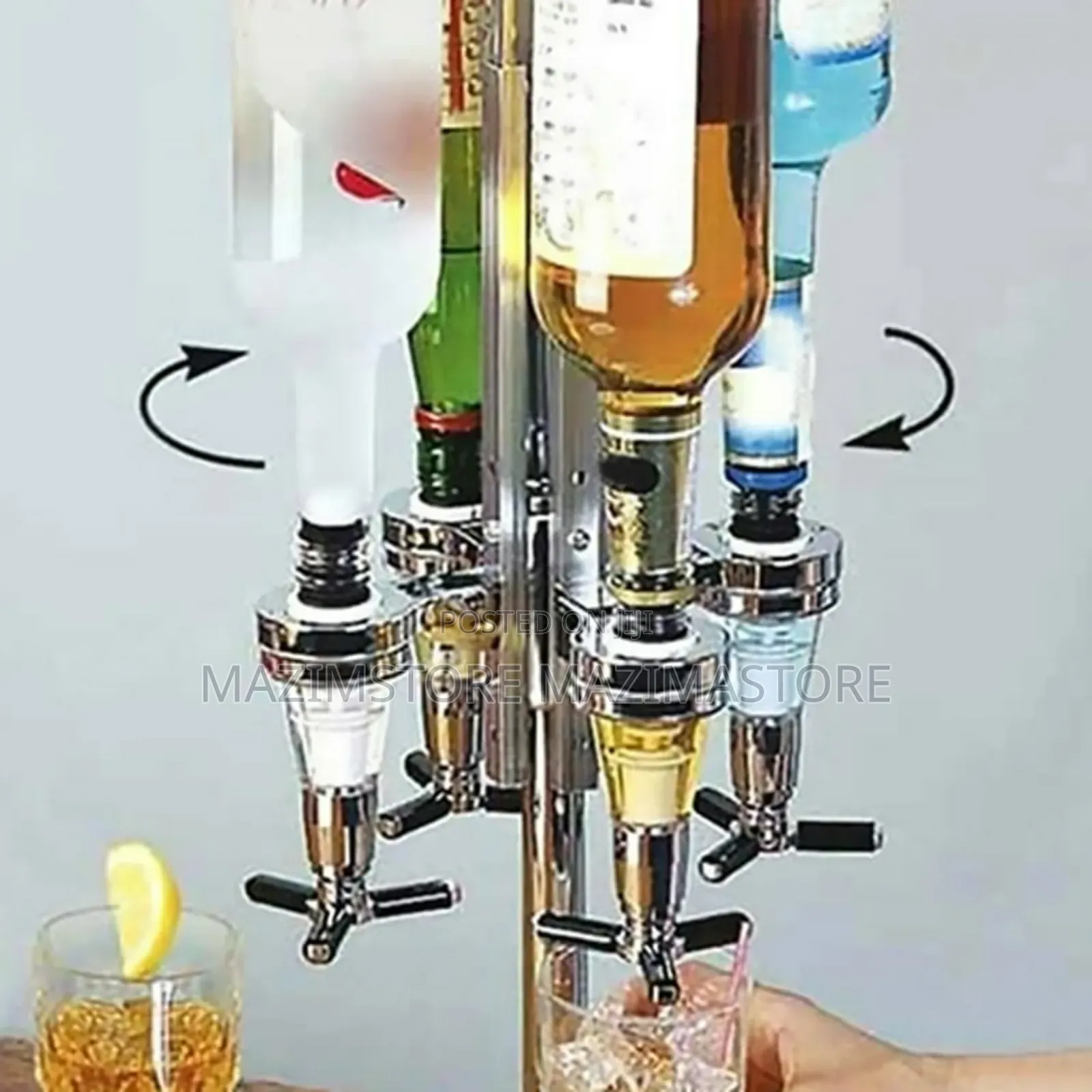4 Bar Butler Liquor Dispenser