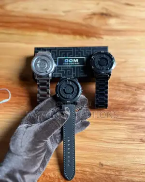 Dom Magnetic Leather Watch