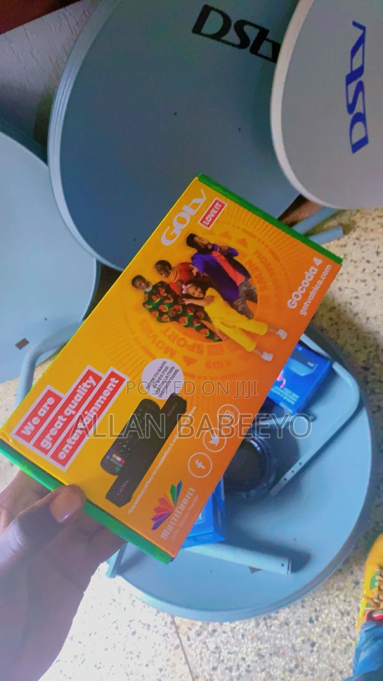 Ever Ready Just Order Yo Gotv Decoders Now And I Deliver.