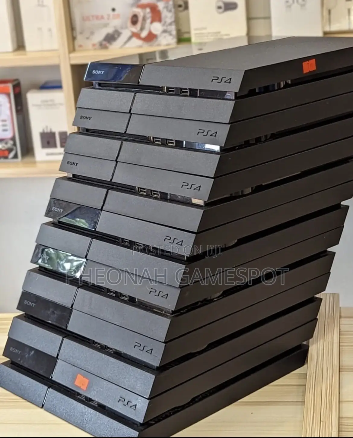 Ps4 Unit, Two Controllers, 19 Games Ready, Crafted for Pure Action.