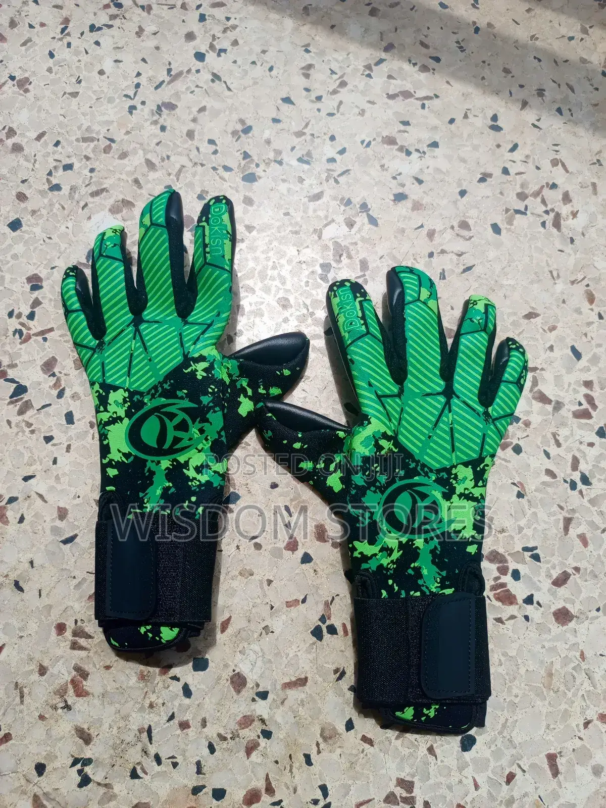 Gk Pro Green Football Gloves