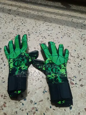 Gk Pro Green Football Gloves