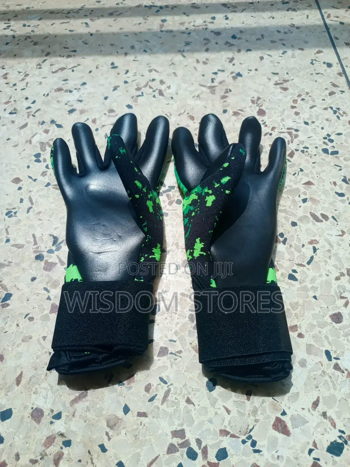 Gk Pro Green Football Gloves