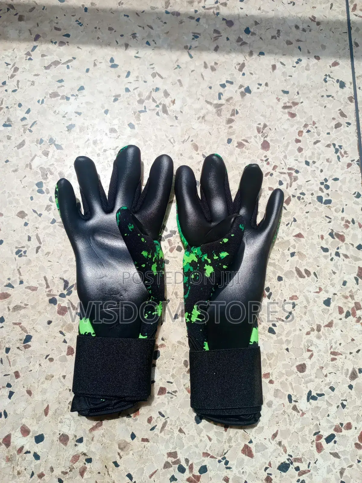 Gk Pro Green Football Gloves