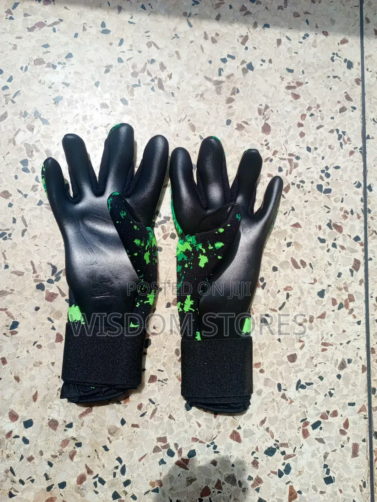 Gk Pro Green Football Gloves