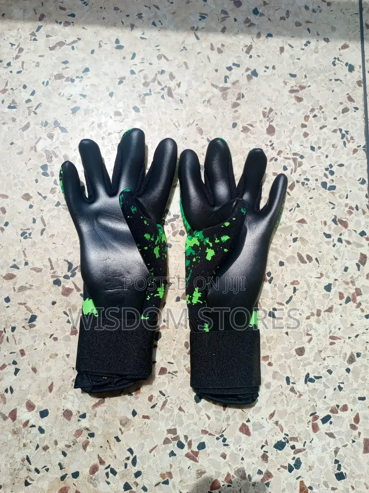 Gk Pro Green Football Gloves