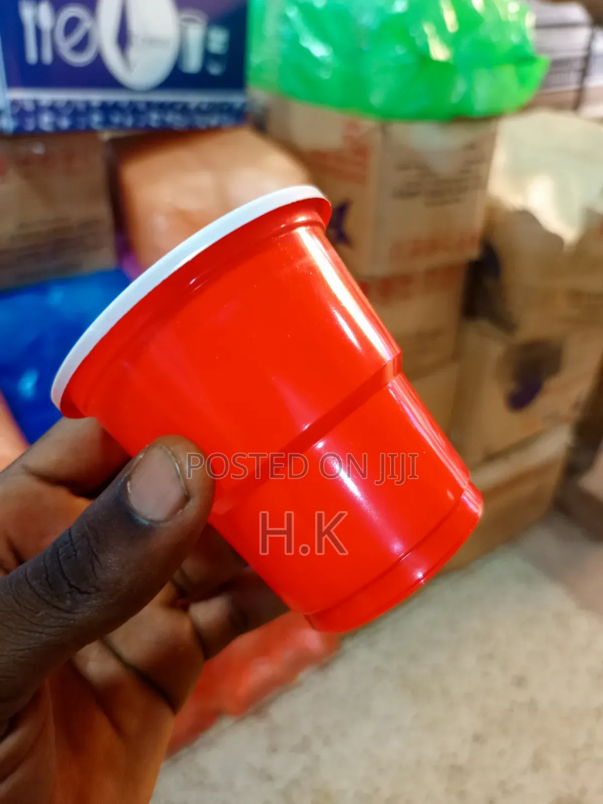 Mini Red Shot Cups