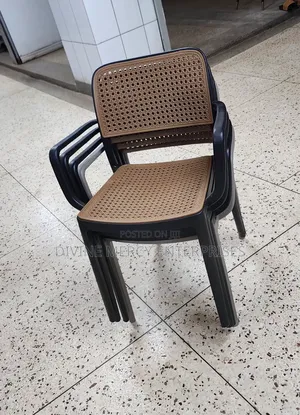 Brown and Black Colour Heavey Duty Chair