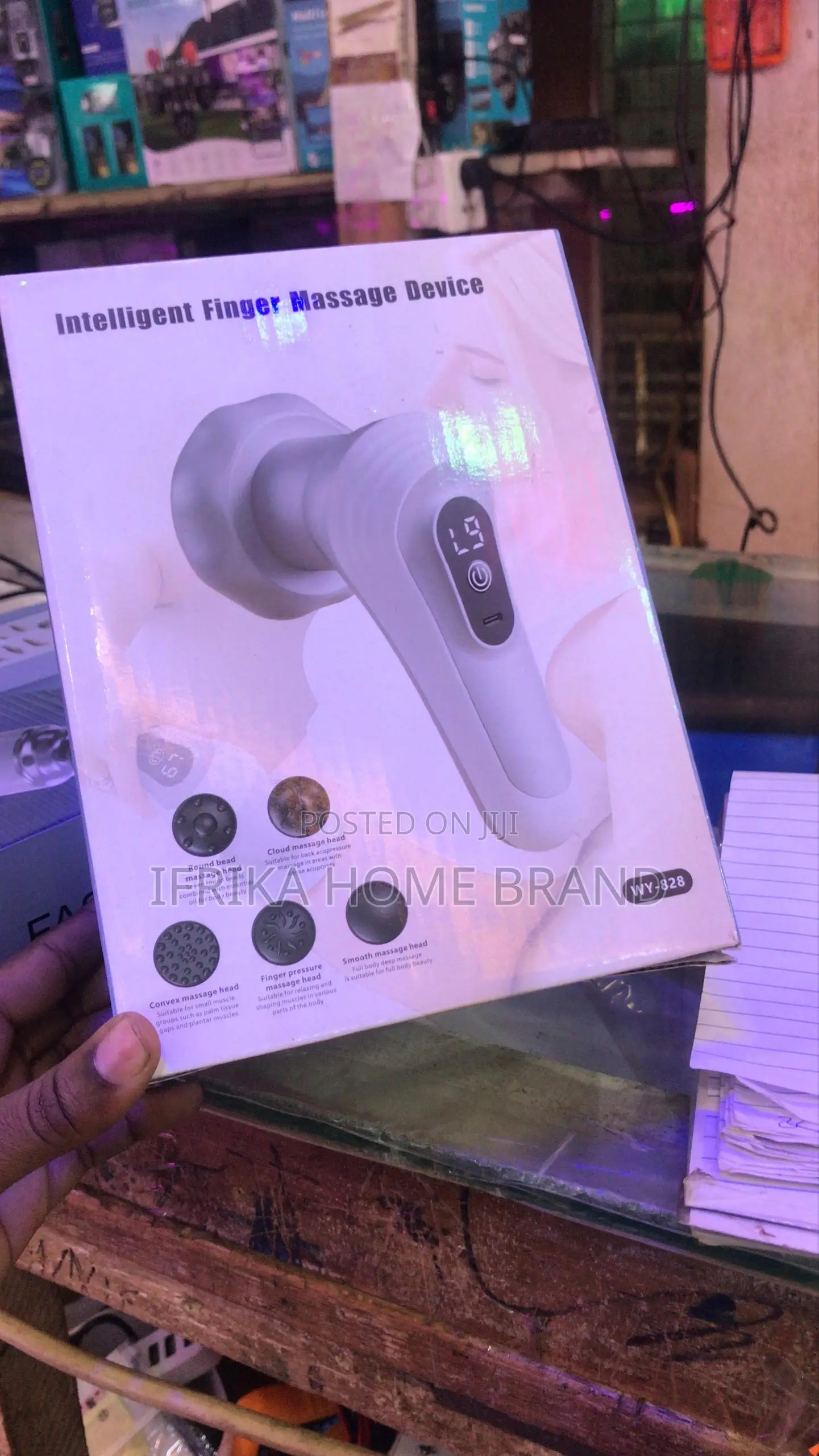 Electric Handheld Massager for Cervical Spine, Waist, Back Leg Muscle