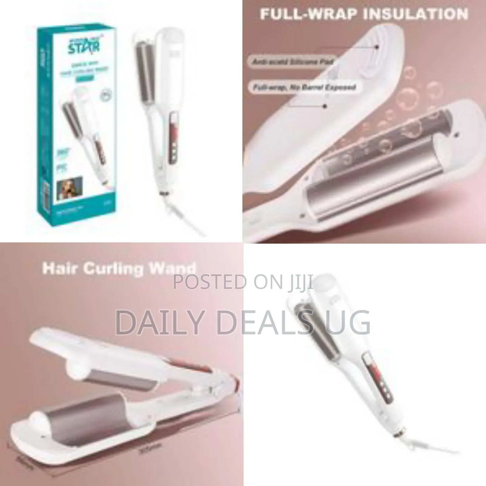 Winning Star Ac100v-240v Hair Straightener Flat Iron